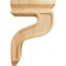 Ekena Millwork 4"W x 8 1/2"D x 13"H Hollow Back Corbel, Red Oak COR04X08X13HARO - alternate 2